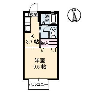 物件間取画像