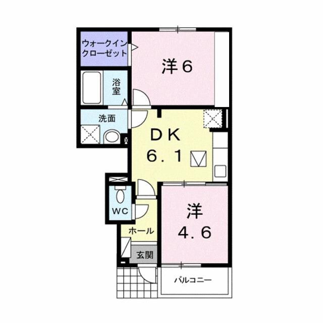 ブライト　スクエア　Ⅱの物件間取画像