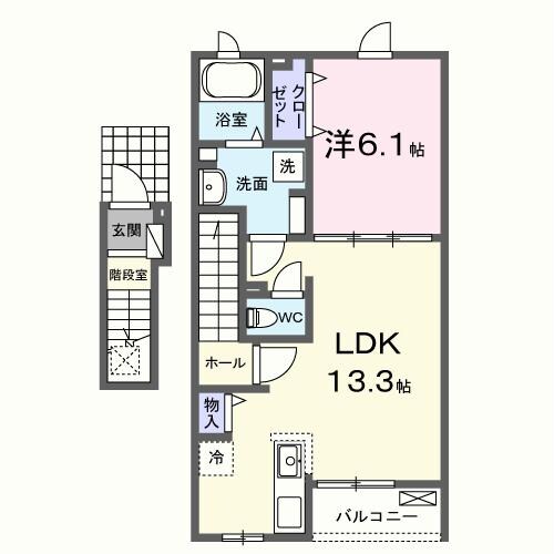 プレッソ　エテルノの物件間取画像