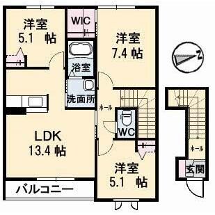 ロイヤルコートの物件間取画像