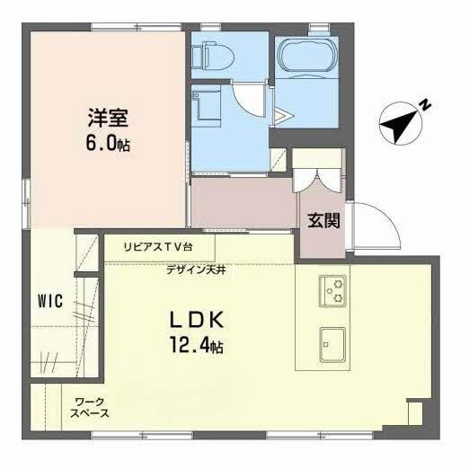 グランディール　Ⅰ　C棟の物件間取画像
