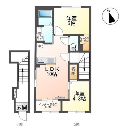 ベントルナータの物件間取画像