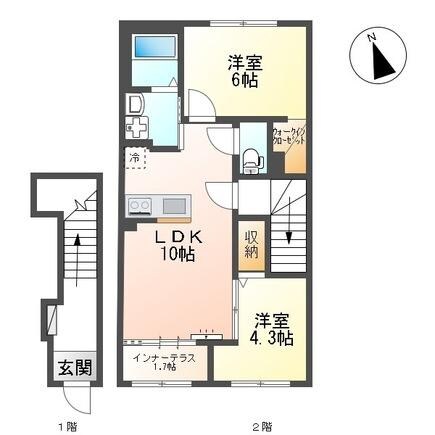 ベントルナータの物件間取画像