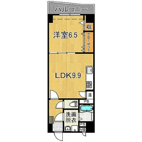 プレゼンスの物件間取画像