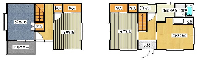 物件間取画像