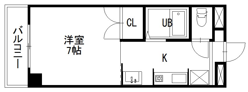 コーポＭＴの物件間取画像