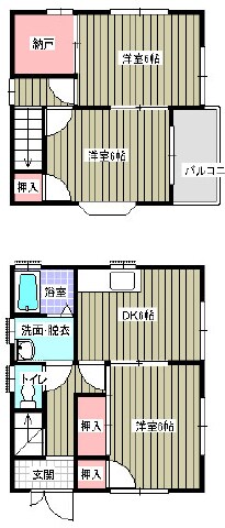 ネオウェーブ藤の物件間取画像