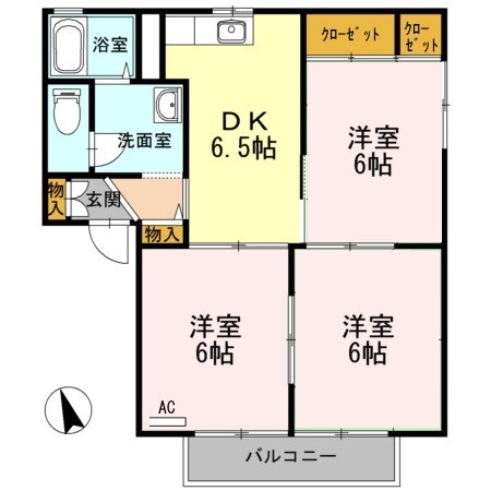 ラ・トーレ C棟の物件間取画像