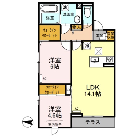 The S House Gran　の物件間取画像