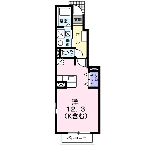 シェーネＡの物件間取画像