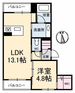 ドリーミオの物件間取画像