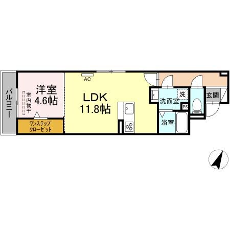 エクイティ高西の物件間取画像