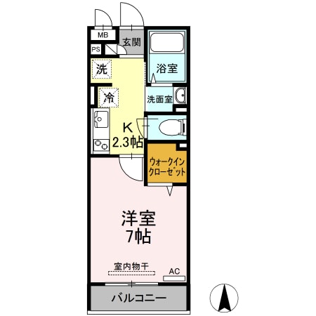 夢りんどうⅤの物件間取画像