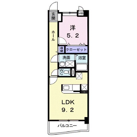 メゾン　アウローラの物件間取画像