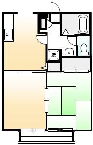 サンライフ蔵庭の物件間取画像