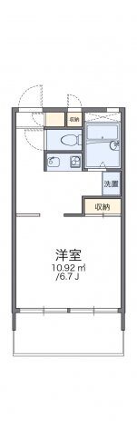 レオパレスヴェルドミールＭＩＫＩの物件間取画像