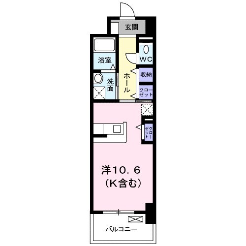 ヴィアーレ　光南の物件間取画像