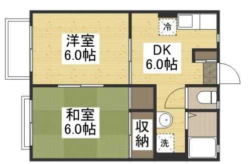 メゾンサントピアA棟の物件間取画像