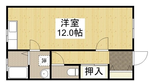 コーポ小川の物件間取画像