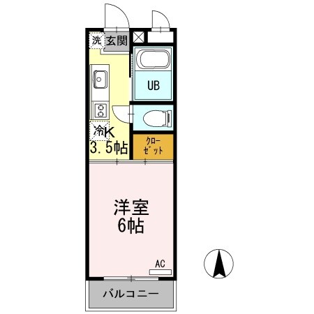 グランドキャッスル橋塚の物件間取画像