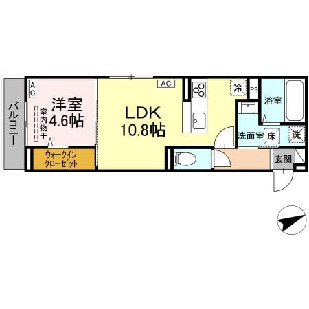 D-residence川口Aの物件間取画像