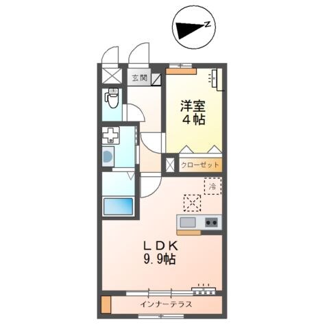 リヴソレイユの物件間取画像