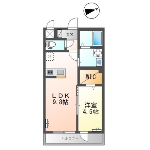 仮）シェルルユーロピュア曙5丁目の物件間取画像