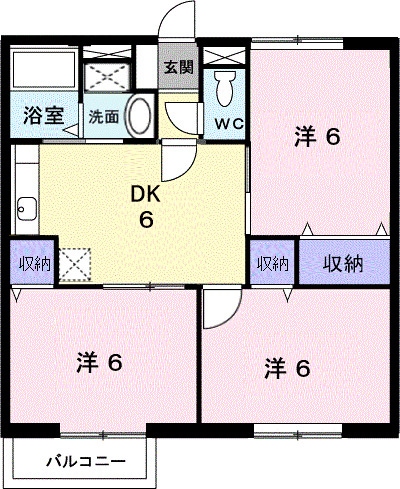 サンシャインみなりが丘の物件間取画像