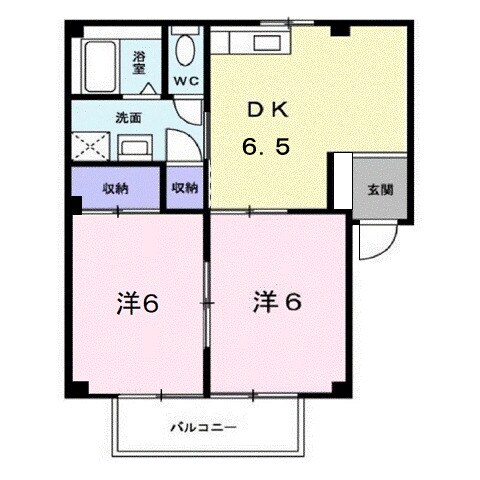 シティハイツ藤沢の物件間取画像