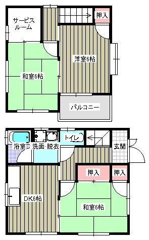 リバーサイド藤和の物件間取画像