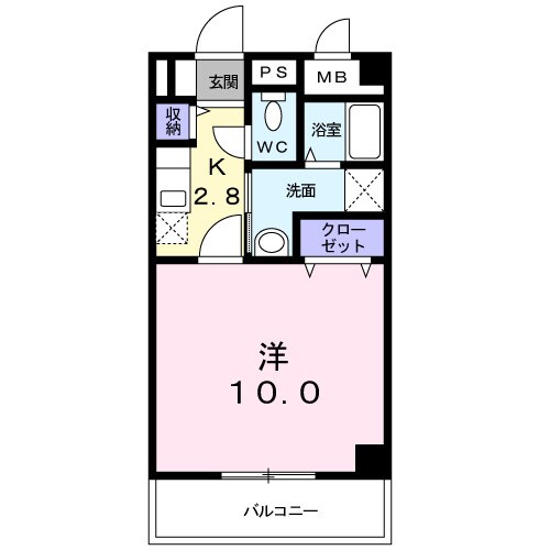 ドミールソレイユの物件間取画像