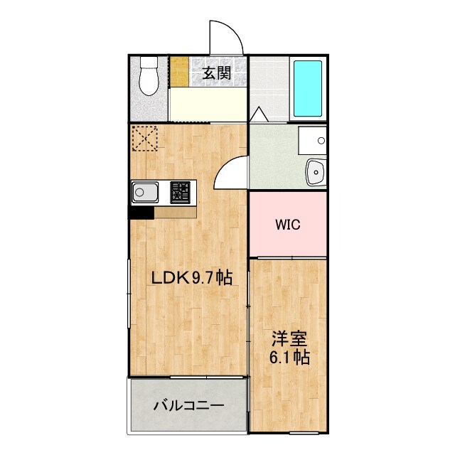 大門町新築アパート（仮）の物件間取画像