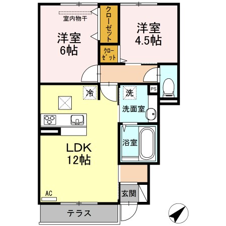 ウィット西川口の物件間取画像