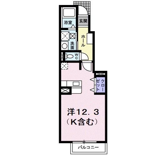 ベルシティＳａｔｏ　Ａの物件間取画像