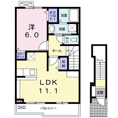 グラントの物件間取画像