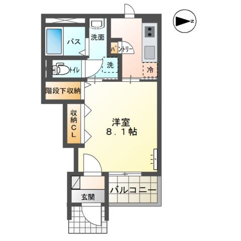ルリアンⅡの物件間取画像