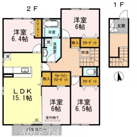 ソラーナKの物件間取画像