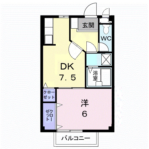 サンマルコ英の物件間取画像