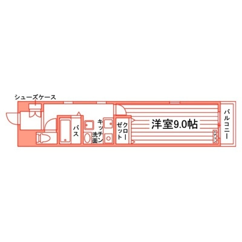 グランドハイツ増田Ⅲの物件間取画像