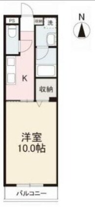 林道駅 徒歩12分 2階の物件間取画像