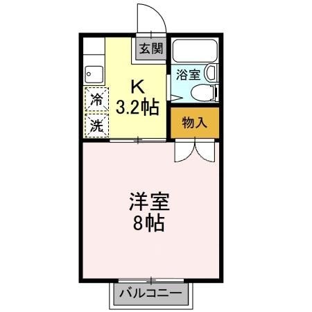 春日川駅 徒歩22分 1階の物件間取画像