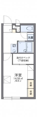 レオパレスニュー屋島の物件間取画像