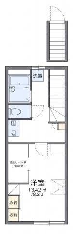 香西駅 徒歩5分 2階の物件間取画像