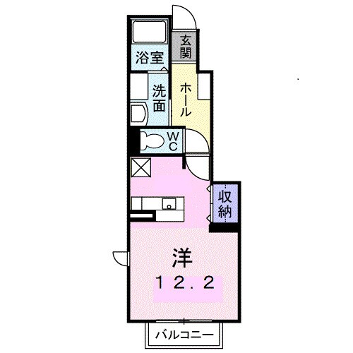 サニーサイド　ハウス　森　Ａの物件間取画像