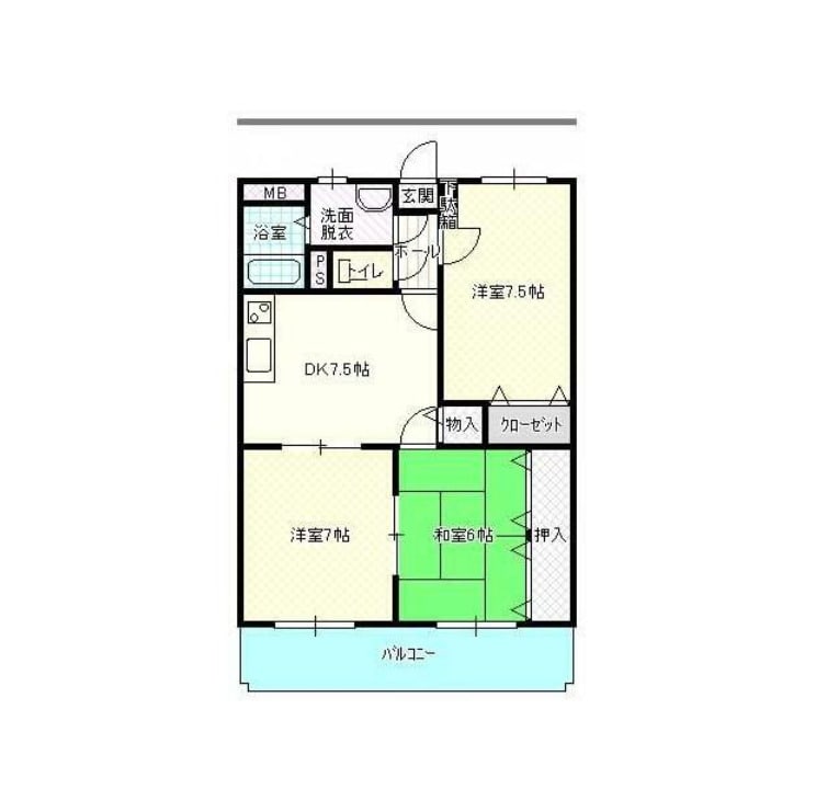 太田駅 徒歩28分 2階の物件間取画像