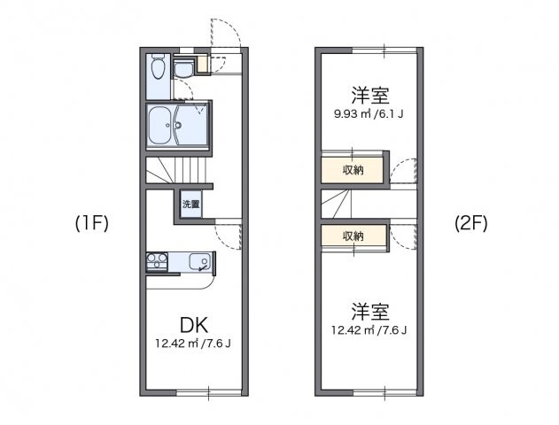 太田駅 徒歩12分 1階の物件間取画像