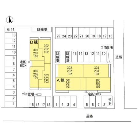 セレノアールBの物件外観写真