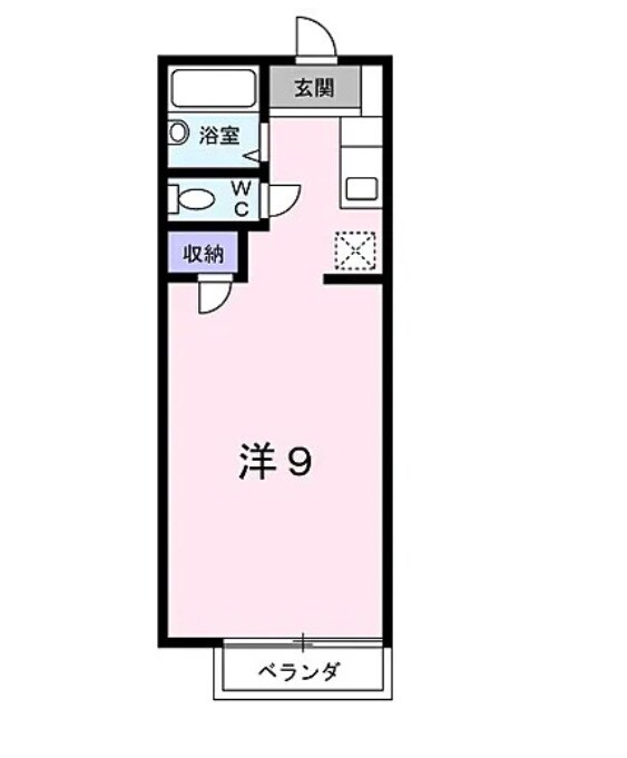 ハイツアルカディアの物件間取画像