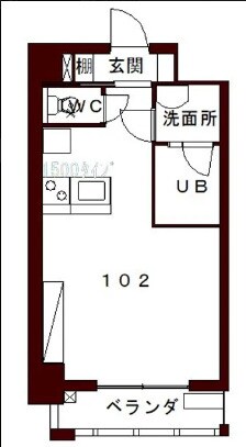 瓦町駅 徒歩4分 1階の物件間取画像