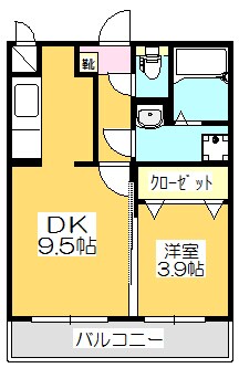 PURE STAGEの物件間取画像